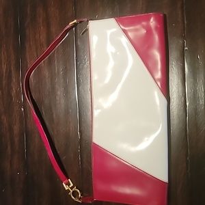 Vintage Ferragamo Bag - Red & White